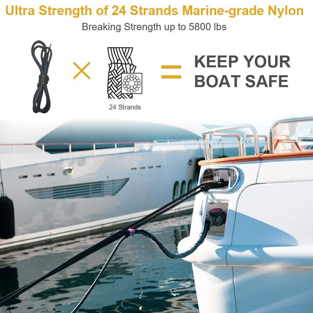 Nylon Double-Braided Mooring L - Fishing Kayak Anchor review and price