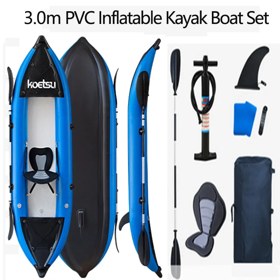 KOETSU 1-2 Persons Inflatable  - Fishing Kayak Sit On Top review and price